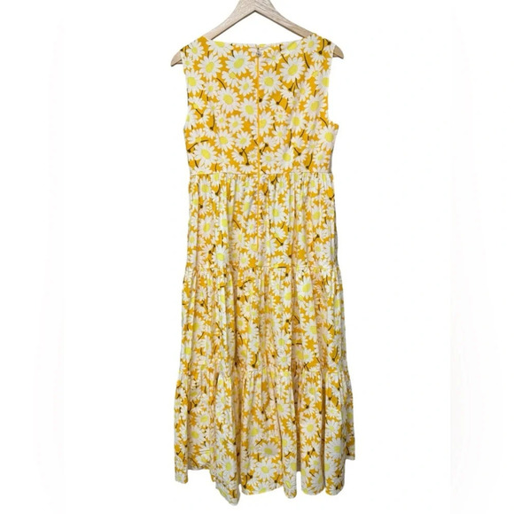 NWT Kate Spade Kate Daisy Poplin Vineyard Midi - Picture 4 of 11